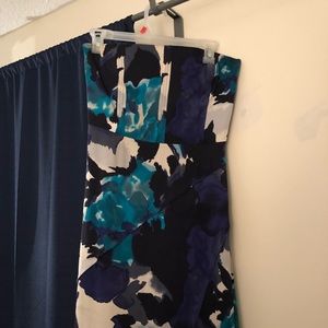 Banana Republic strapless maxi dress